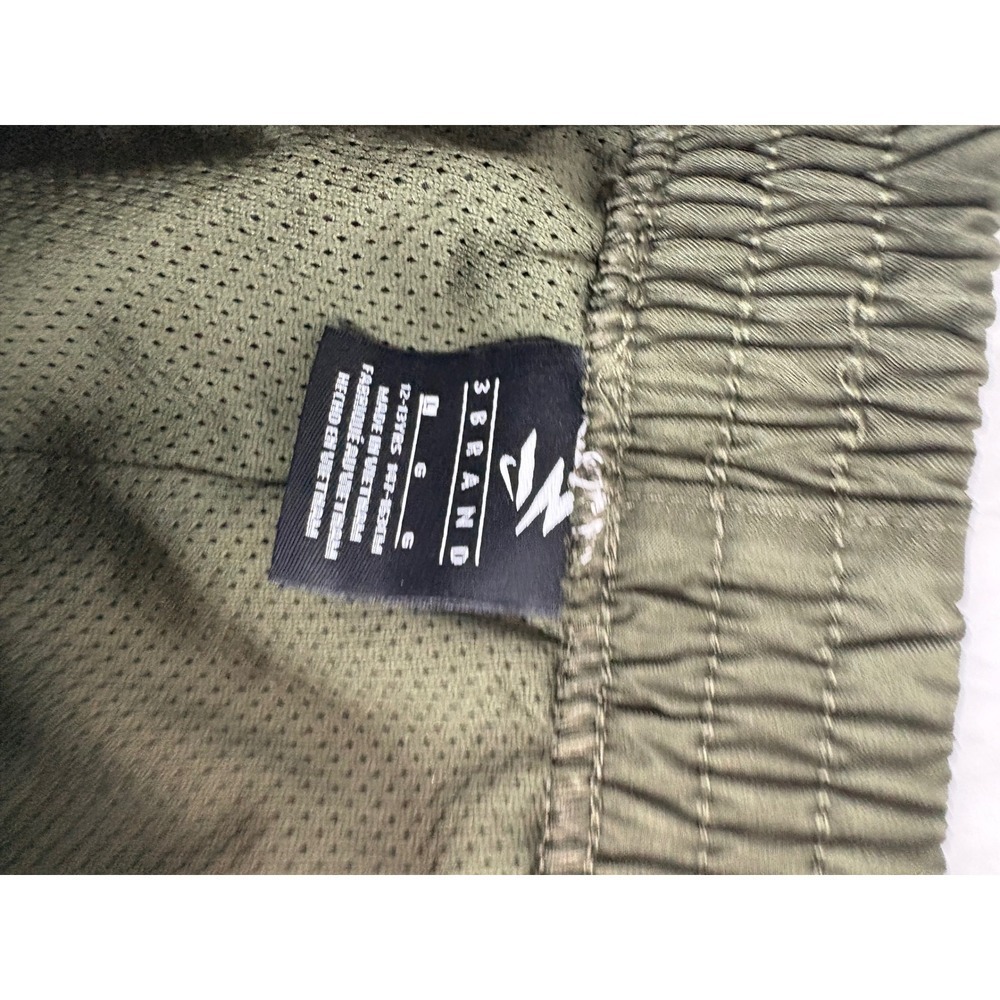 Nike Boys Cargo Shorts Olive Green Russell Wilson 3 Brand Size L 12-13 yrs - Picture 7 of 10